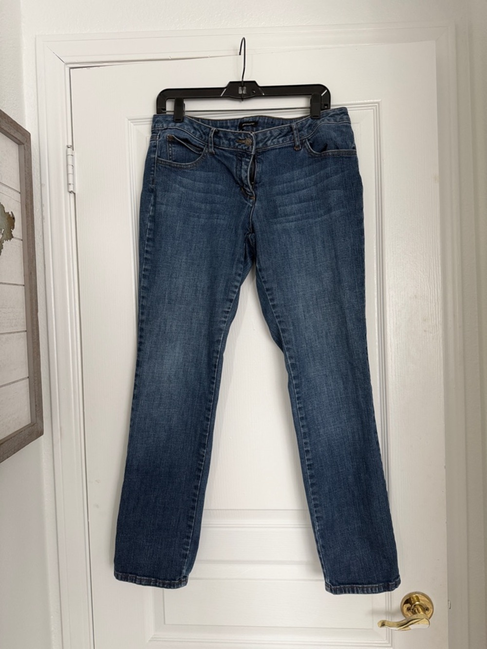 Classic Low Rise I ❤️ Robson  Blue Women's Jeans